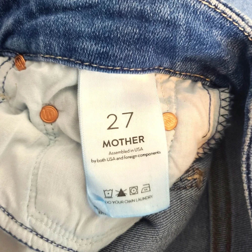 Mother Jeans The Looker Ankle Fray In Satisfaction Guaranteed Size 27 - Picture 8 of 13